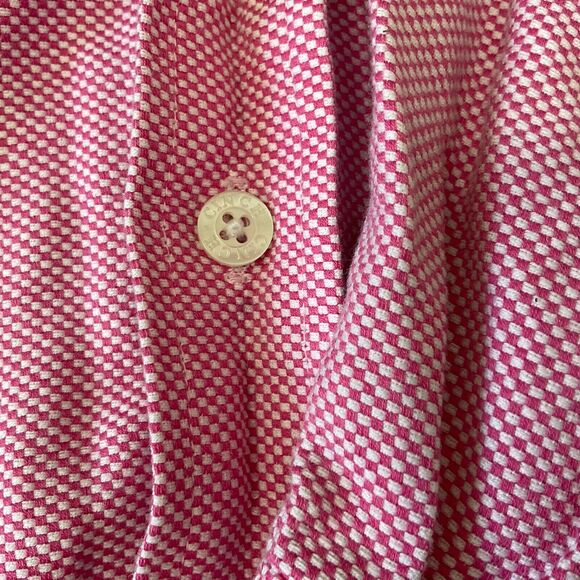 Cinch Logo Rodeo Western Cowboy Shirt  Men’s L Pink Button Down Long Sleeve - Picture 11 of 11